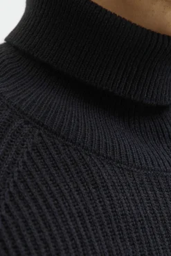 Jack & Jones PLUS Camisolas-Camisola de gola preto