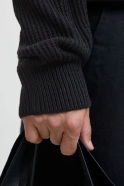 Jack & Jones PLUS Camisolas-Camisola de gola preto