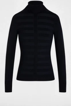 Morgan Camisolas-Camisola de gola Preto