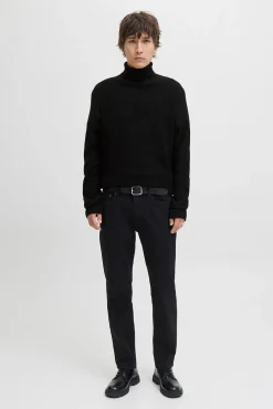 Jack & Jones Camisolas-Camisola de gola preto