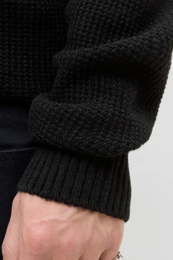 Jack & Jones Camisolas-Camisola de gola preto