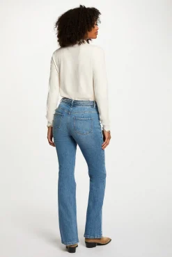 Morgan Camisolas-Camisola de gola polo Ecru