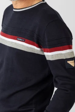 Privata Camisolas-Camisola de gola redonda Azul