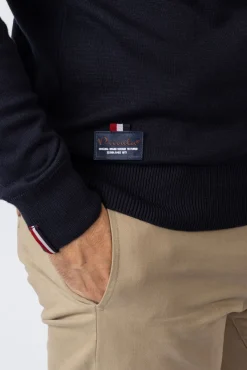 Privata Camisolas-Camisola de gola redonda Azul