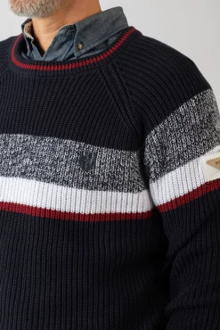 Privata Camisolas-Camisola de gola redonda Azul