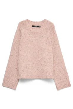 Vero Moda Camisolas-Camisola de lã de corte largo Subiu