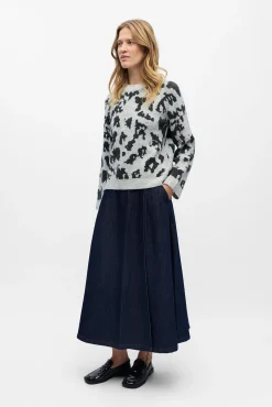 Object Camisolas-Camisola de lã e alpaca Cinzento