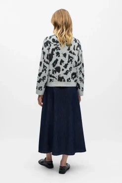 Object Camisolas-Camisola de lã e alpaca Cinzento