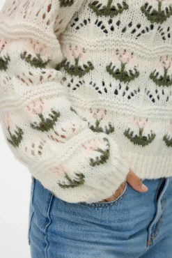 Vero Moda Camisolas-Camisola de malha Tostado