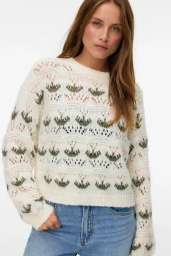 Vero Moda Camisolas-Camisola de malha Tostado