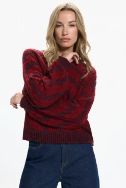 Vero Moda Camisolas-Camisola de malha com efeito geométrico Granada