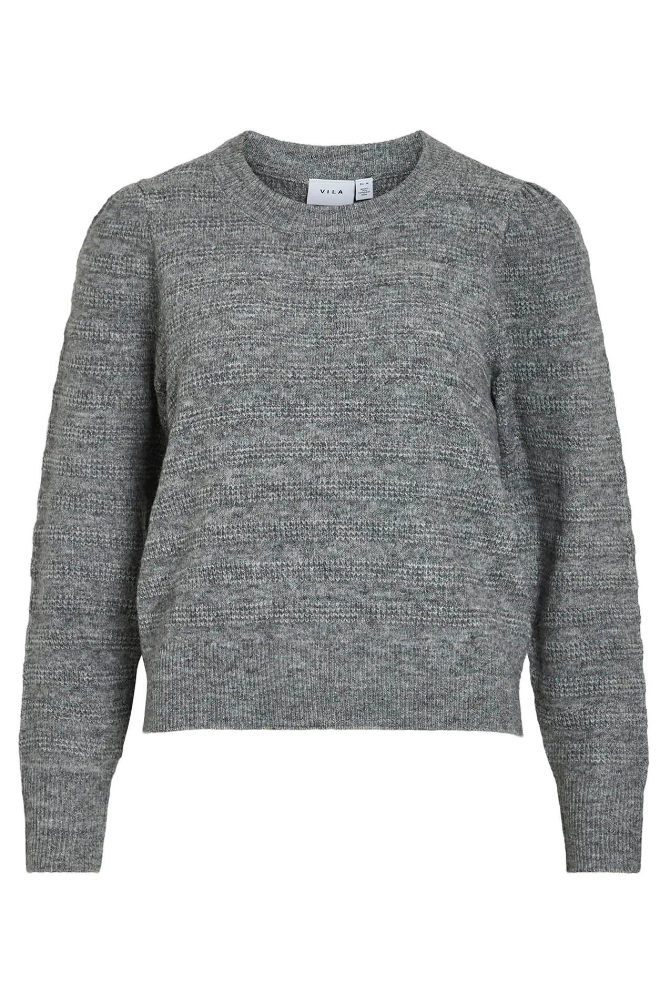 Vila Camisolas-Camisola de malha com lã Cinzento