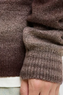 Jack & Jones Camisolas-Camisola de malha degradê vermelho