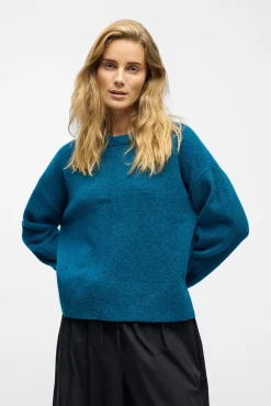 Object Camisolas-Camisola de toque suave Azul