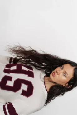 High Spirits Camisolas-Camisola do time do colégio branco