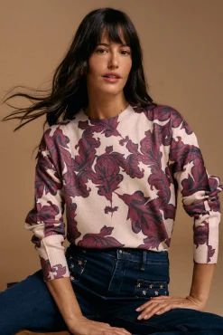 Polín Et Moi Camisolas-Camisola estampado lurex Isaline Granada