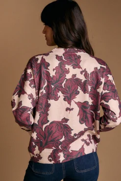 Polín Et Moi Camisolas-Camisola estampado lurex Isaline Granada