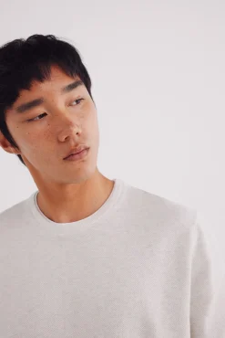 Springfield Camisolas-Camisola estruturada cinzento