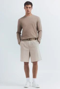 Springfield Camisolas-Camisola estruturada bege