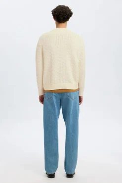 Selected Camisolas-Camisola estruturada 100% algodão orgânico. Branco