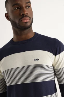 Lois Camisolas-Camisola Gola Caixa azul