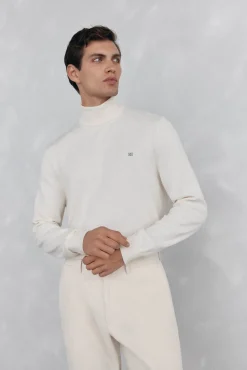 Pedro del Hierro Camisolas-Camisola gola cisne Ecru