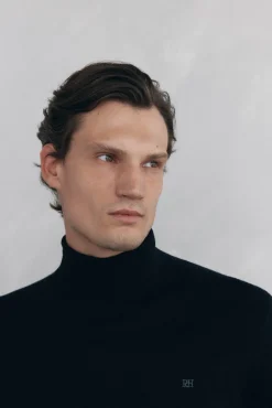 Pedro del Hierro Camisolas-Camisola gola cisne Preto