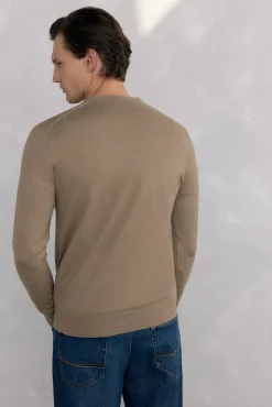 Pedro del Hierro Camisolas-Camisola gola em bico Beige