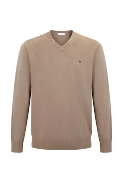 Pedro del Hierro Camisolas-Camisola gola em bico Beige