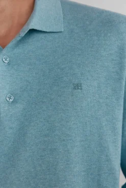 Pedro del Hierro Camisolas-Camisola gola polo Azul