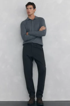 Pedro del Hierro Camisolas-Camisola gola polo Cizento