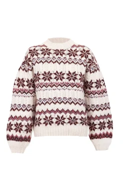 Slowlove Camisolas-Camisola grecas Ecru