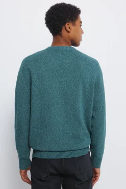 Springfield Camisolas-Camisola liso de fantasia torcida azul