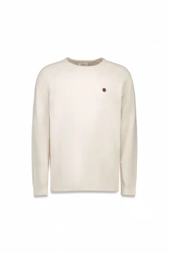 Springfield Camisolas-Camisola liso de gola alta bege