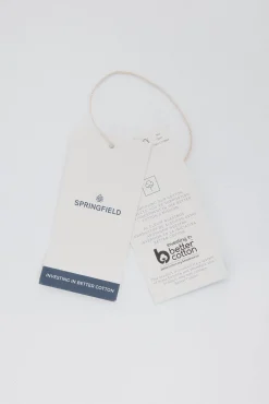 Springfield Camisolas-Camisola liso de gola alta rosa