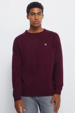 Springfield Camisolas-Camisola liso de gola alta estampado