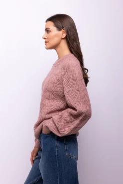 Object Camisolas-Camisola malha Roxo