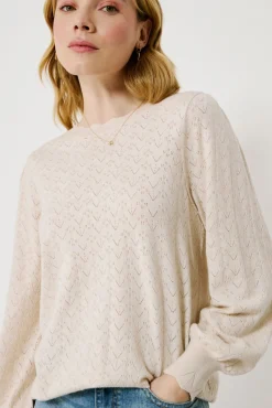 Vila Camisolas-Camisola Malha Castanho