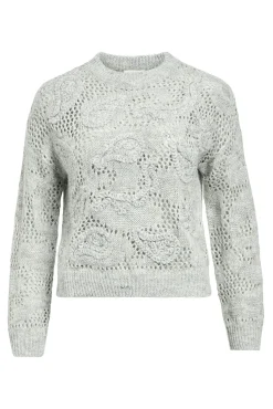 Object Camisolas-Camisola malha Cinzento