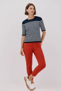 Cortefiel Camisolas-Camisola manga curta Azul