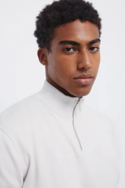 Springfield Camisolas-Camisola Milano com fecho-éclair cru