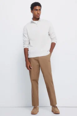 Springfield Camisolas-Camisola Milano com fecho-éclair cru