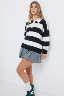 Springfield Camisolas-Camisola polo bordada azul