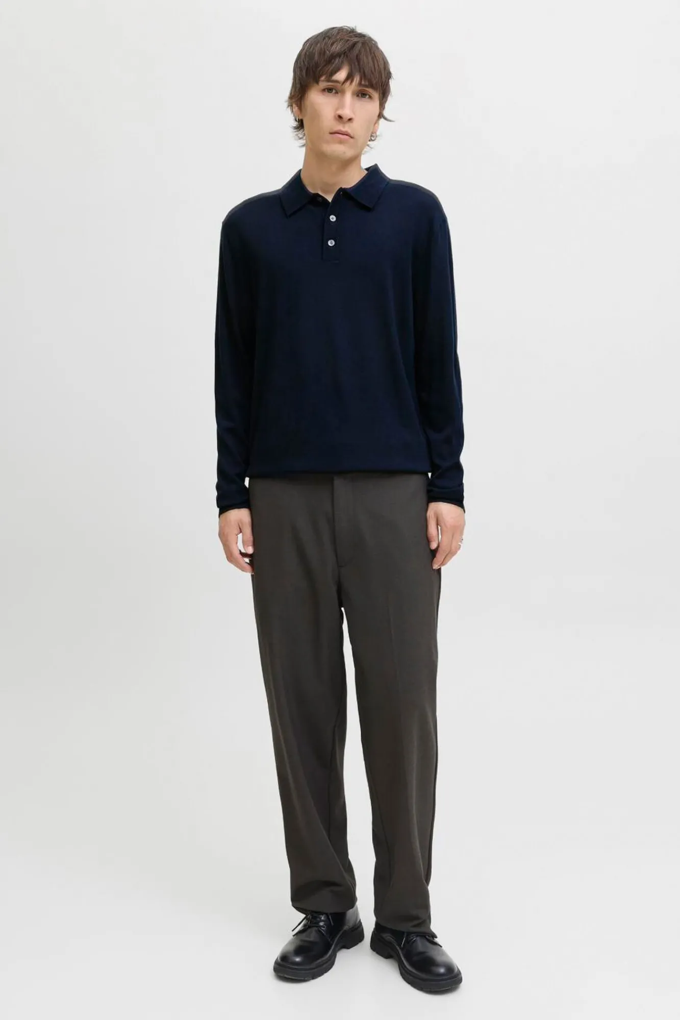 Jack & Jones Camisolas-Camisola polo de corte regular Azul