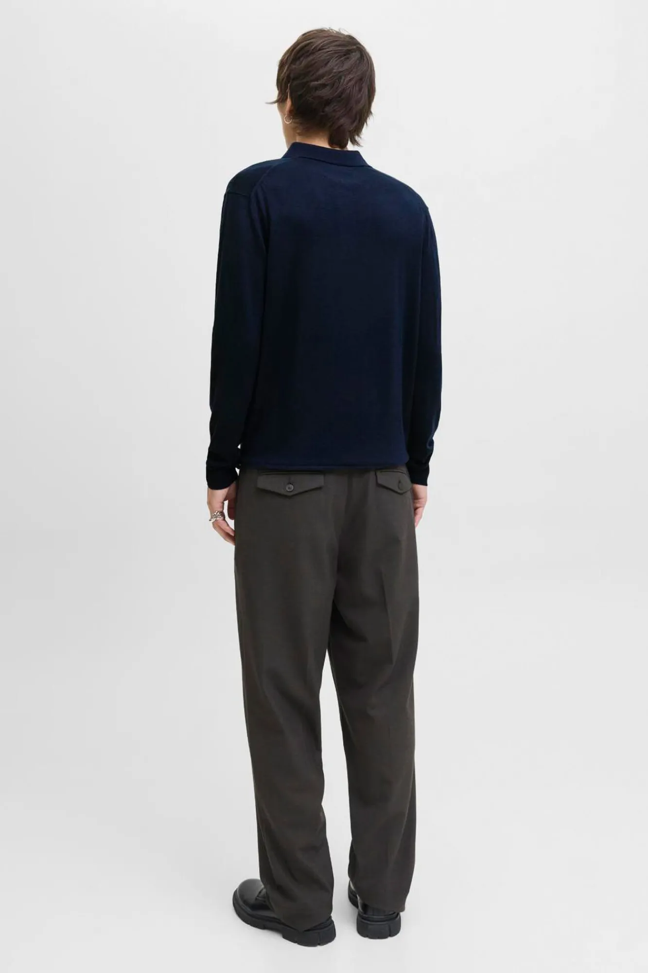 Jack & Jones Camisolas-Camisola polo de corte regular Azul