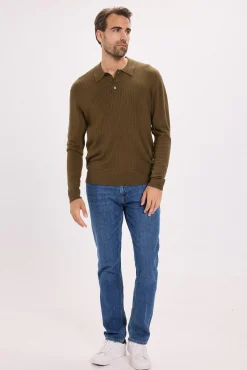 Jack & Jones Camisolas-Camisola polo de corte regular Castanho