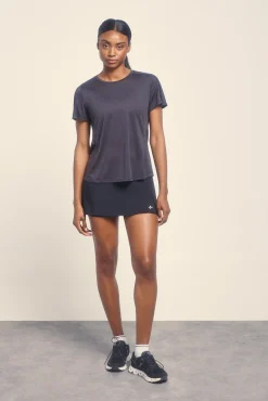 Dash and Stars T-Shirts-Camisola preta ultraleve preto