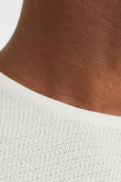 Jack & Jones Camisolas-Camisola regular fit branco