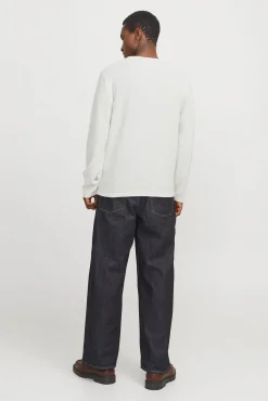 Jack & Jones Camisolas-Camisola regular fit branco