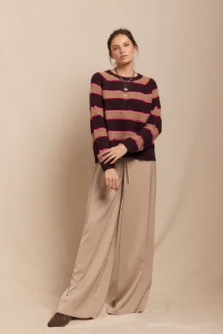 Slowlove Camisolas-Camisola riscas Granada